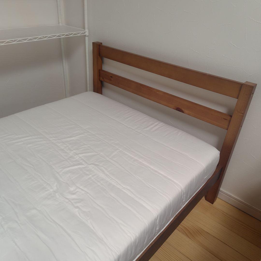 ☆お引取り限定☆　お値下げしました❣　ニトリ　ベッドセット（カバーなども）