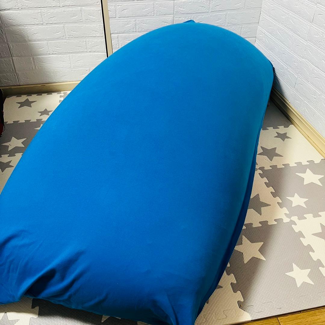 【☆美品☆】yogibo max☆ヨギボーマックス☆ヨギボークッション☆ブルー