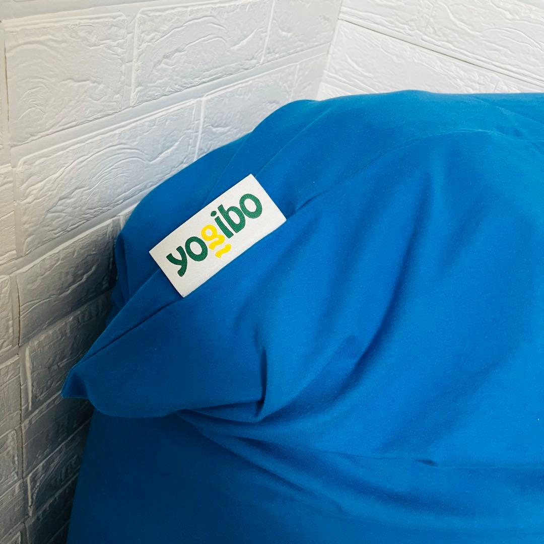 【☆美品☆】yogibo max☆ヨギボーマックス☆ヨギボークッション☆ブルー