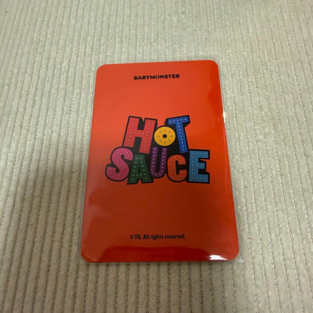 babymonster HOT SAUCE 本国ランダムトレカ チキタ チキータ - メルカリ