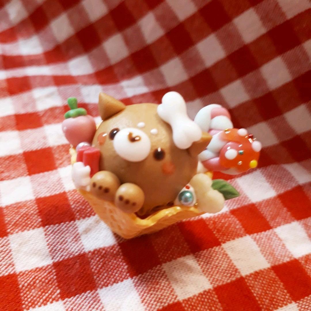 柴犬♡盛り沢山パフェ