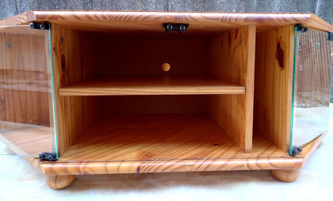 木製 テレビボード ディスプレイローボード 脚付き テレビスタンド 台 棚 飾り