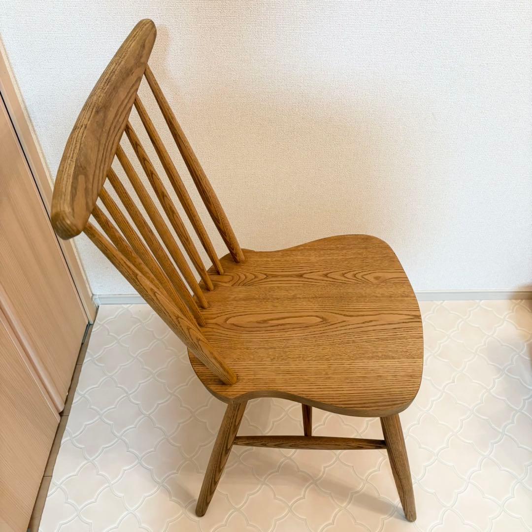 関家具 クラッシュゲート コールチェア 天然木 木製椅子