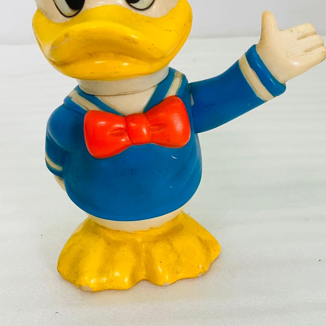 ディズニー ドナルドダック 貯金箱 ソフビフィギュア 日本製 - メルカリ