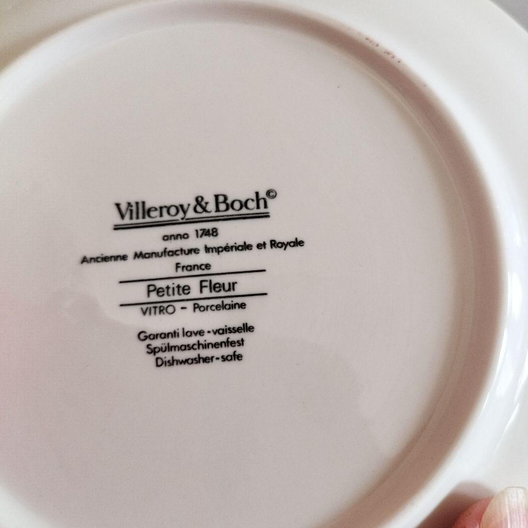 ビレロイ&ボッホ　プチフルール　皿　大中小6枚