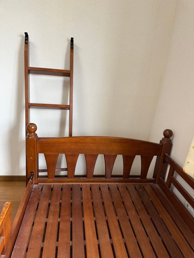 木製シングルスノコ　２段ベッド 組立説明書付き