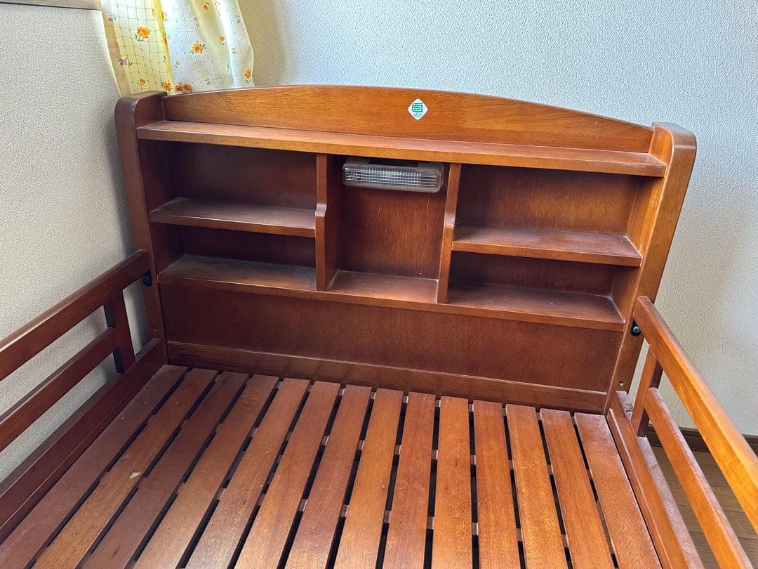 木製シングルスノコ　２段ベッド 組立説明書付き