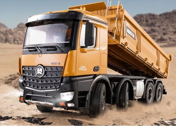 4軸 8輪 1/14 2.4G 大型ダンプカーラジコン Huina 1536