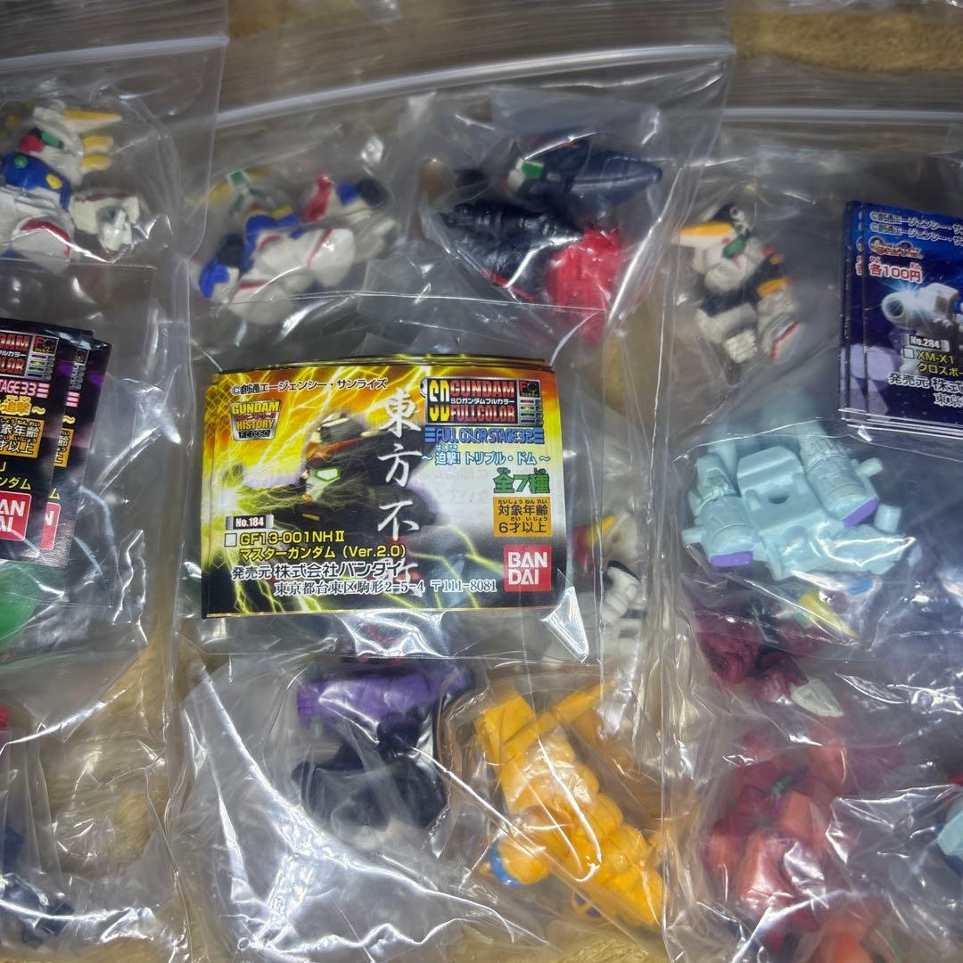 SDガンダム フルカラー59種セット　ブック付き　未開封