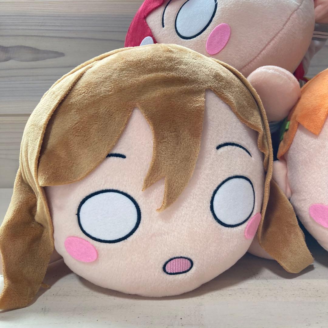 ラブライブ!☆国木田花丸☆桜内梨子☆高海千歌☆メガジャンボ 寝そべり