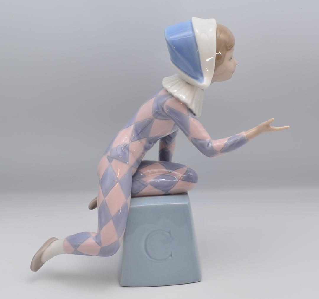 ハーレクイン・ジェスターC　#5077　★リヤドロ　スペイン　ポーセリン　絶版