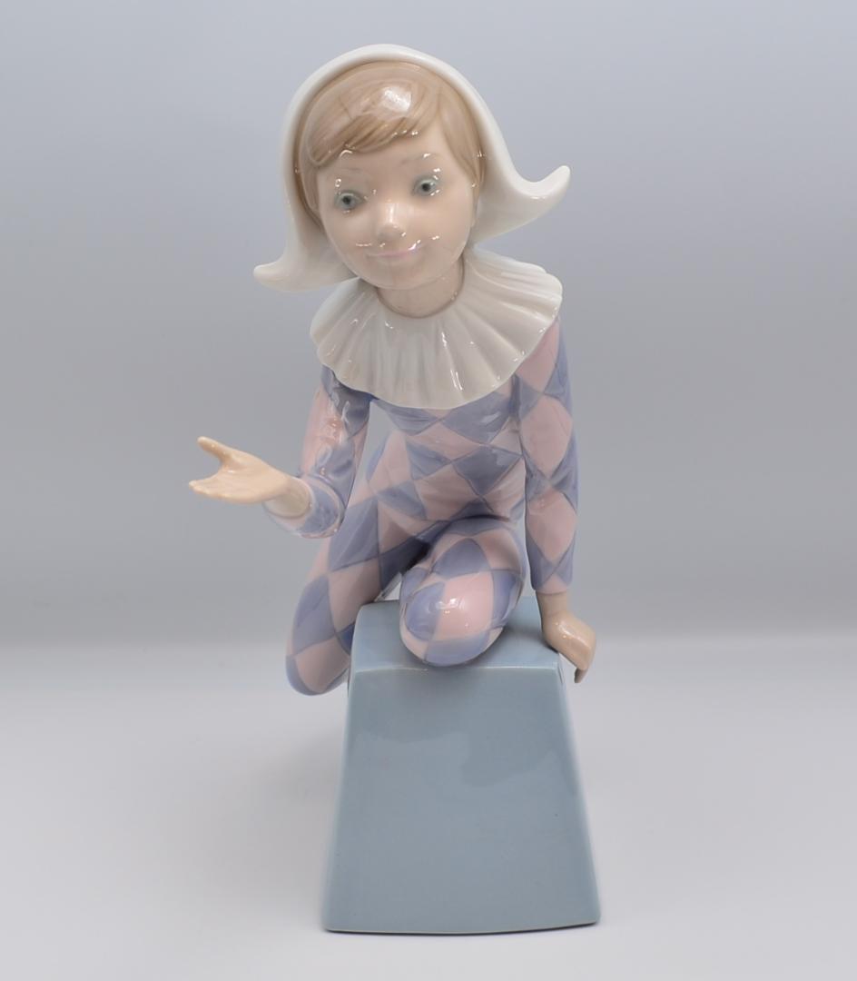 ハーレクイン・ジェスターC　#5077　★リヤドロ　スペイン　ポーセリン　絶版