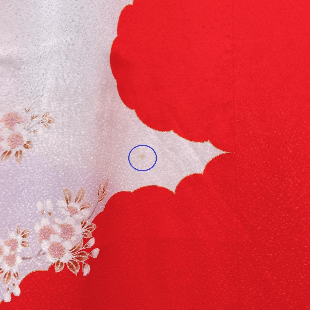 ★4048★ 子供着物 七五三 女の子 四つ身 単品