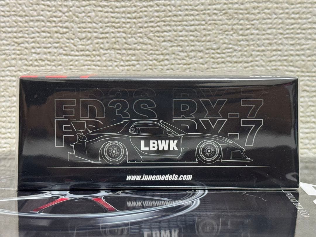 ミニカー Inno64 1/64 LBWK FD3S RX-7 Advan