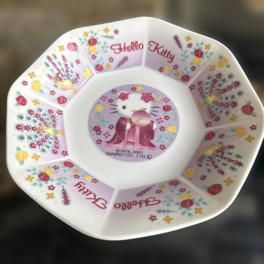 希少品！Hello Kitty 中華皿 12枚セット ベルーナ