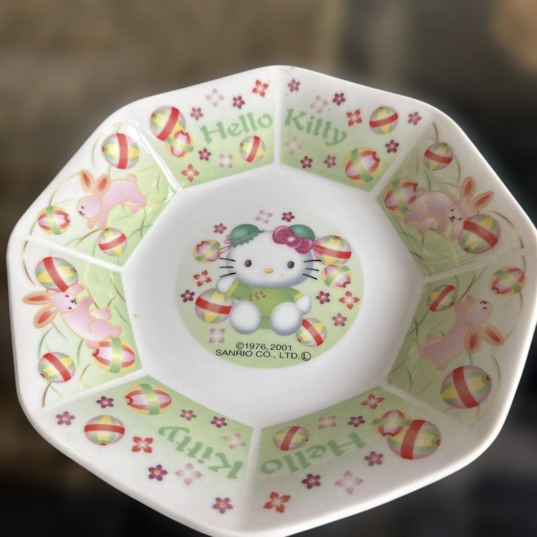 希少品！Hello Kitty 中華皿 12枚セット ベルーナ