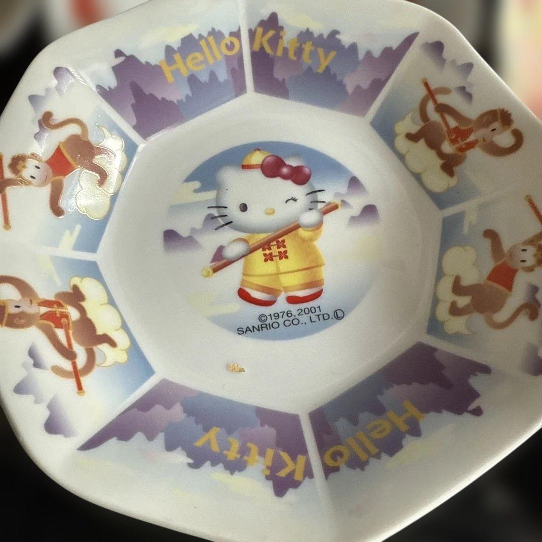 希少品！Hello Kitty 中華皿 12枚セット ベルーナ