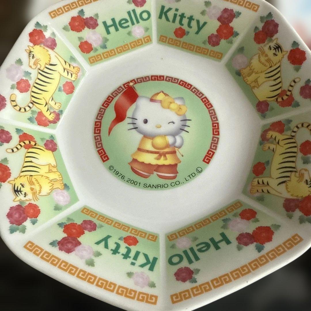希少品！Hello Kitty 中華皿 12枚セット ベルーナ