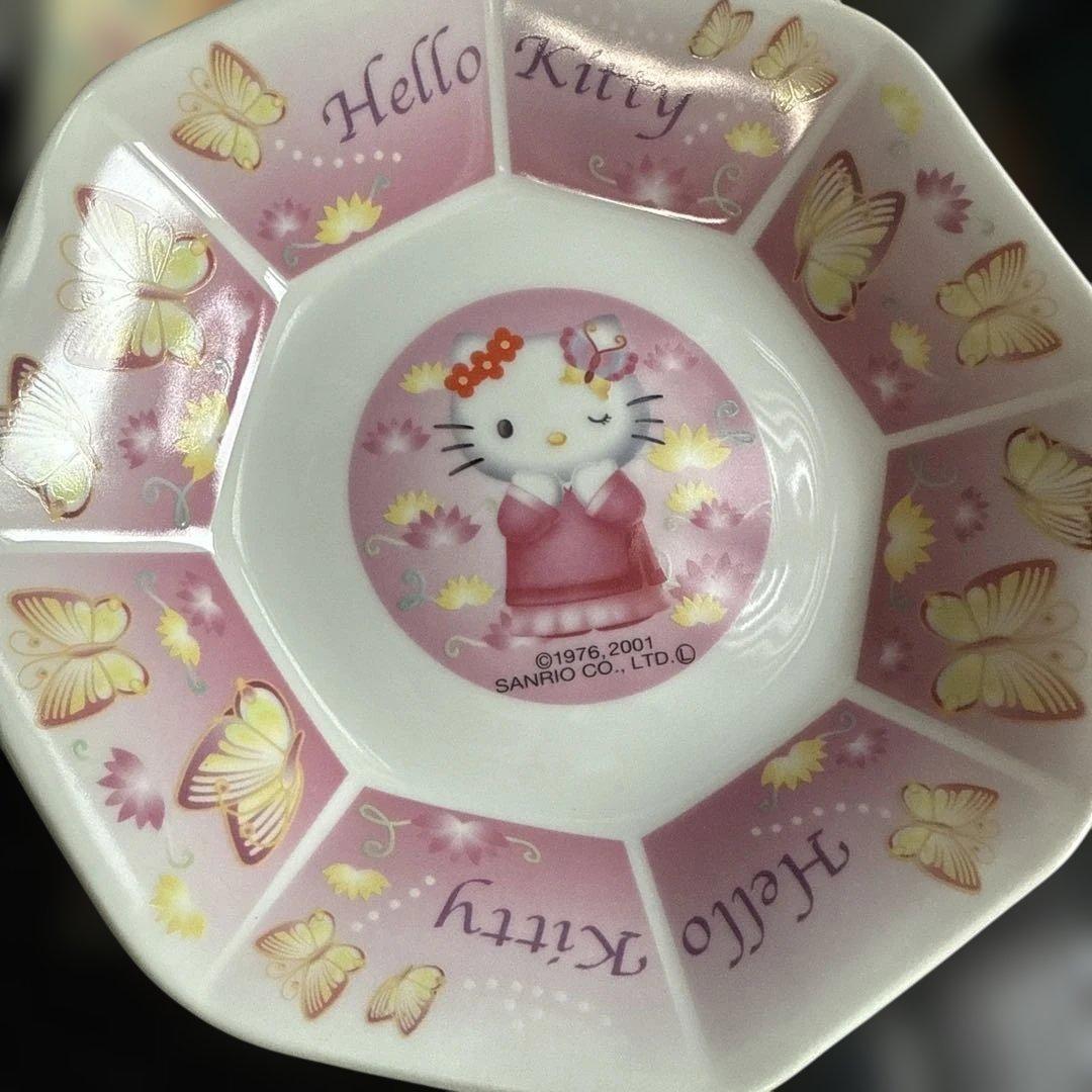 希少品！Hello Kitty 中華皿 12枚セット ベルーナ