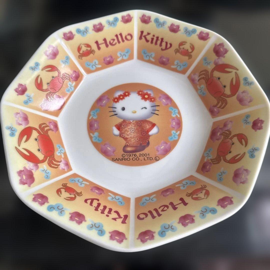 希少品！Hello Kitty 中華皿 12枚セット ベルーナ