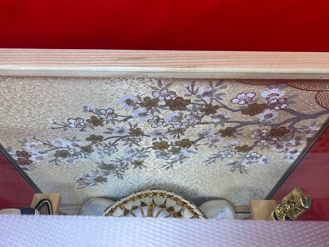 伊達政宗　東京久月　五月人形　兜飾り　白木柄ケース入