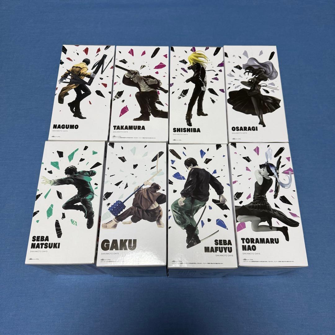 【未開封】サカモトデイズ VIBRATION STARS フィギュア 8体セット