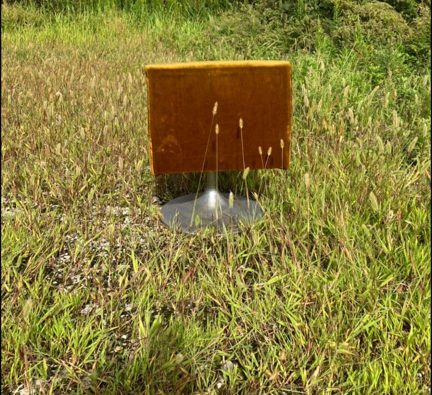 昭和レトロ モケット 1人掛け チェア②ソファ ベルベット ポップ アンティーク