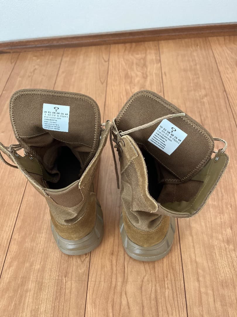 OAKLEY オークリー　コンバットブーツ　未使用品　27㎝