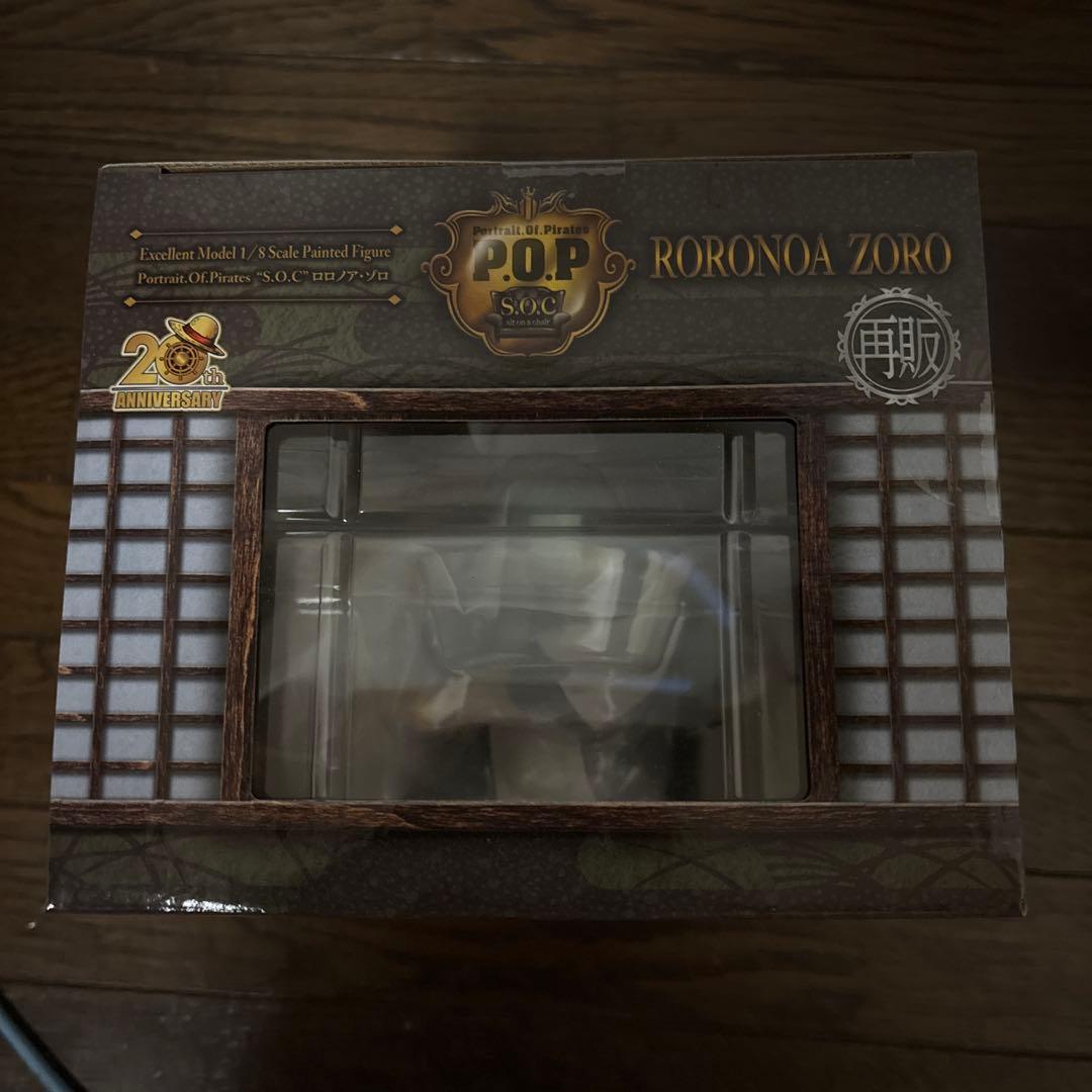 新品未開封 ロロノア・ゾロ フィギュア POPシリーズ SOC 再販 カード付き