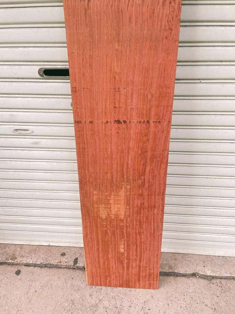 天然ブビンガ　一枚板天板　DIY材/ベンチ材/カウンター材/デスク/机