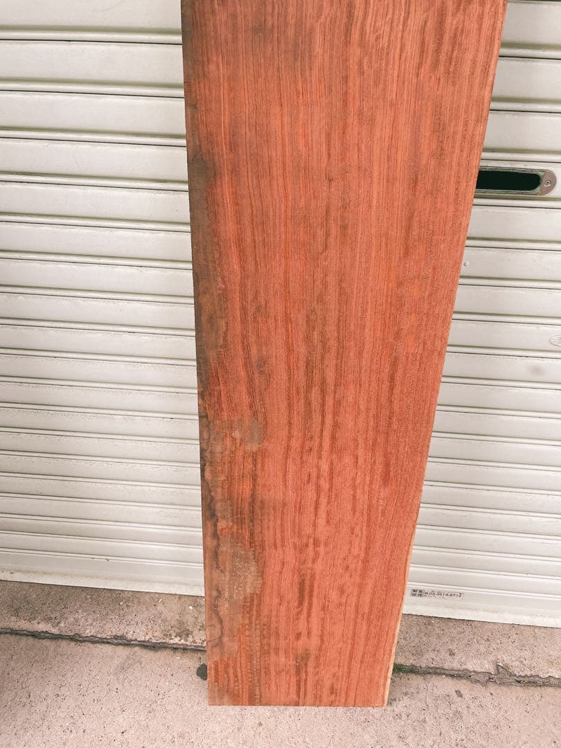 天然ブビンガ　一枚板天板　DIY材/ベンチ材/カウンター材/デスク/机