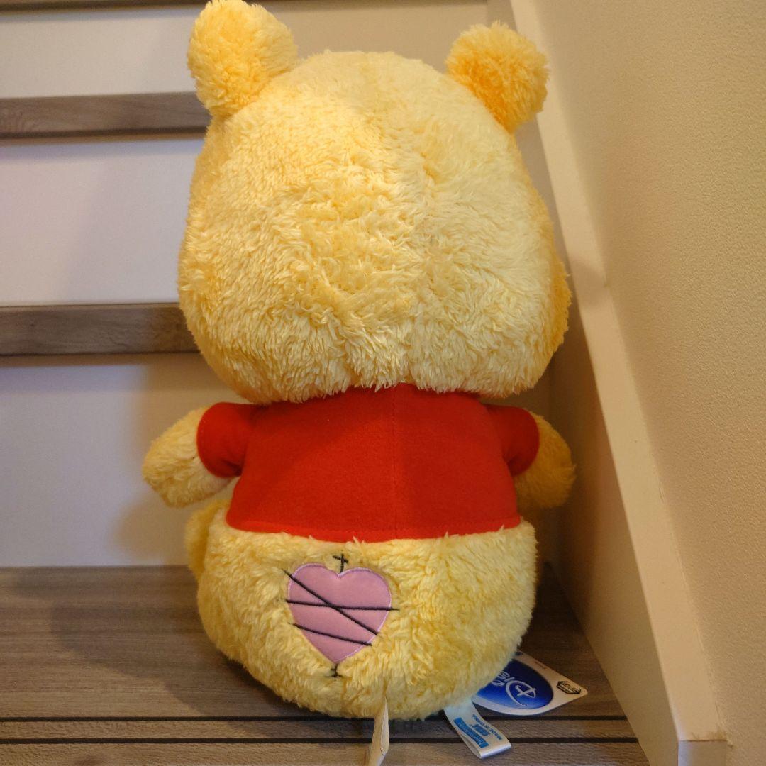 目がハート状 ディズニー プーさん ぬいぐるみ レトロ SEGA - メルカリ