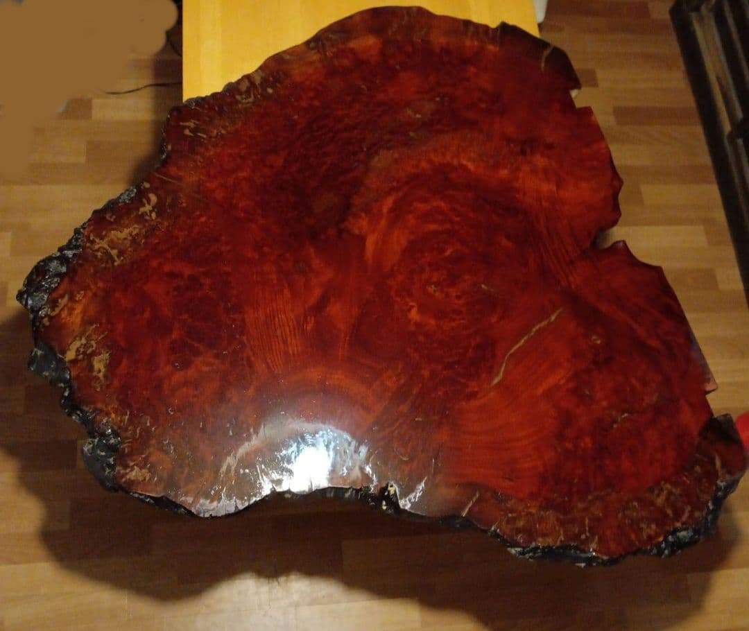 一枚板　天然無垢材使用　無垢板　デスク　テーブル　天然木　衝立