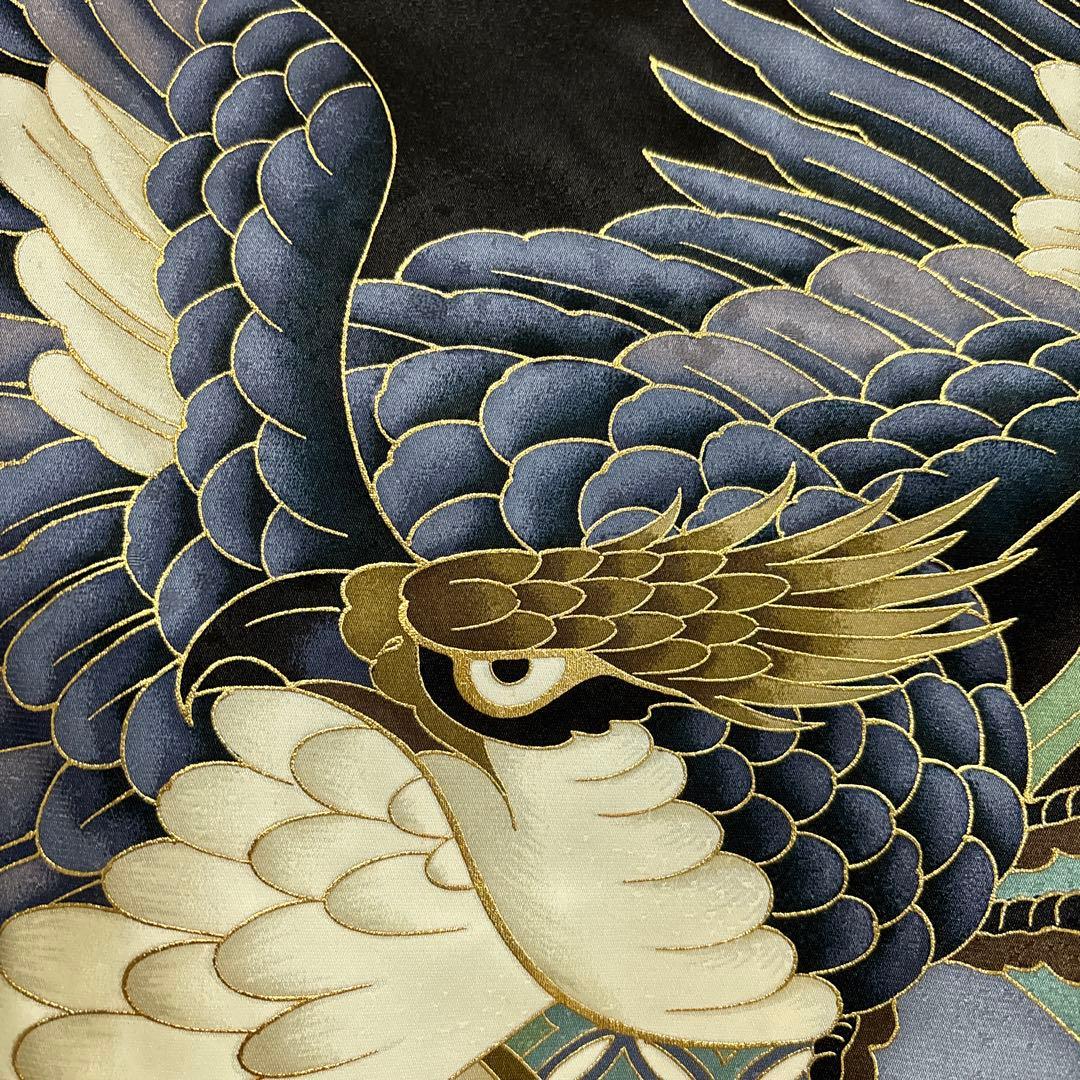 No.15 正絹男の子お祝い着　産着 長襦袢付き　のしめ 七五三