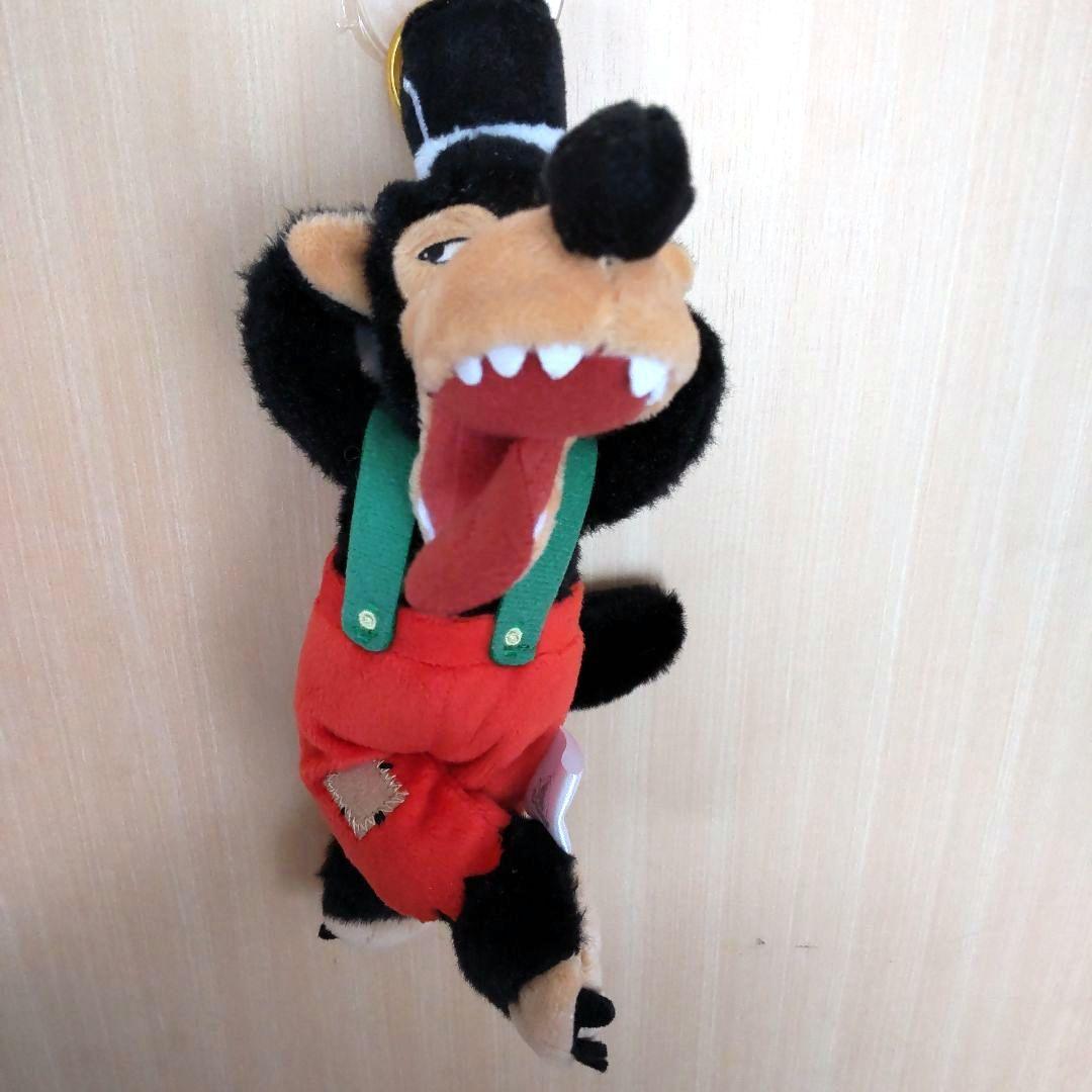 ビッグバッドウルフ ディズニーストア いけてるぬいぐるみ ストラップ