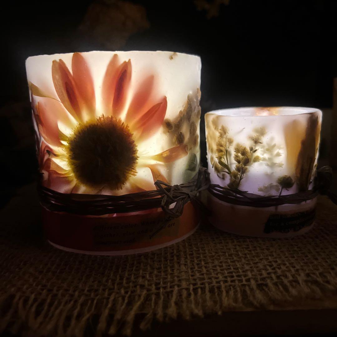 ㉜pumpkinボタニカルキャンドルホルダーset Ⅰ