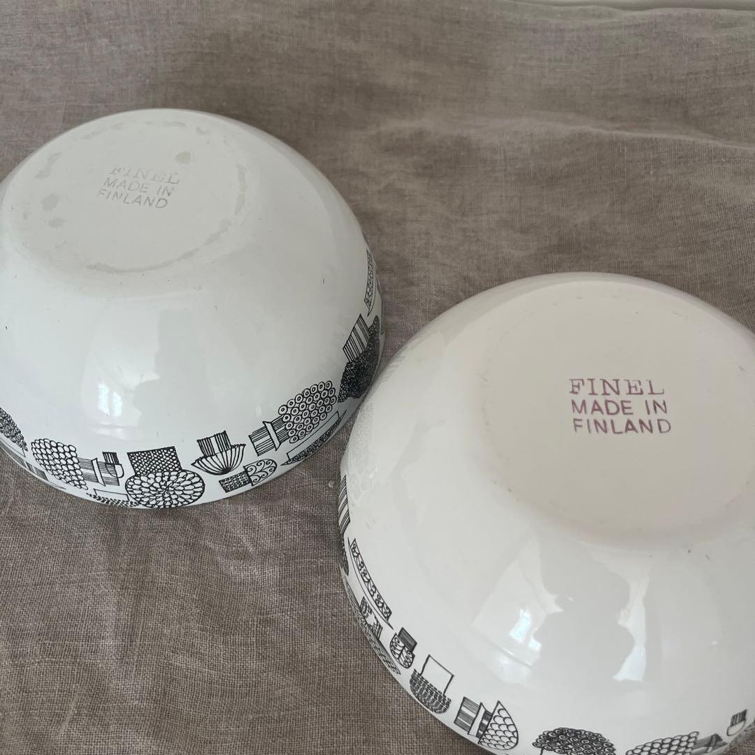 ARABIAアラビア FINELフィネル Tatti Bowl ホーローボウル