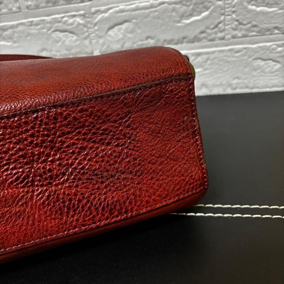 TREPITO トレピト　いたがき　リュック　オールレザー　シボ革　茶ブラウン