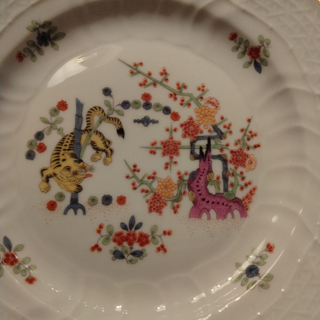 お値下げ　一級品　マイセン　柿右衛門　プレート　18.5cm 未使用