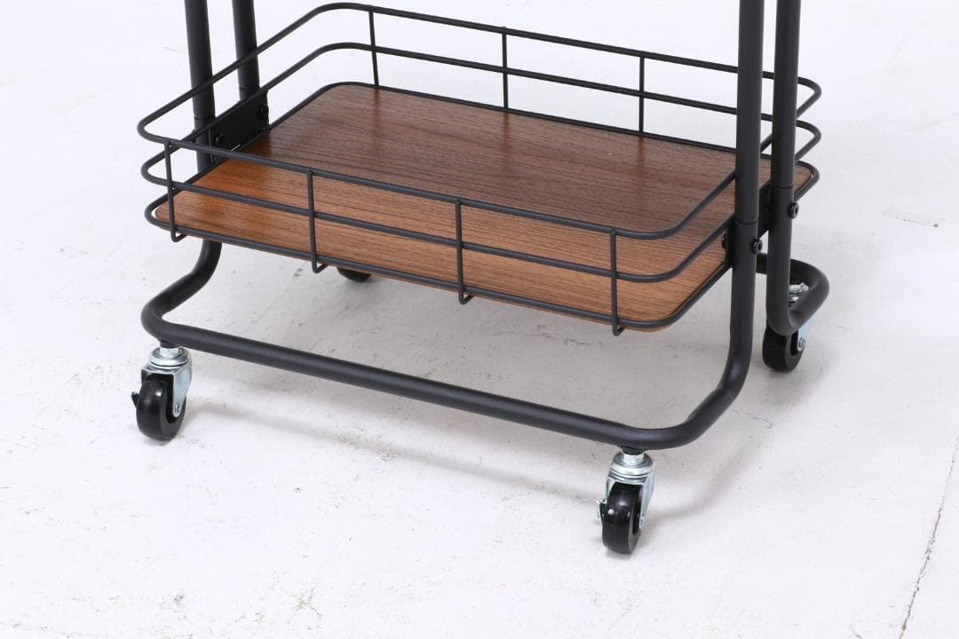 FJ WG VT　収納ワゴン　ブラック　収納ラック