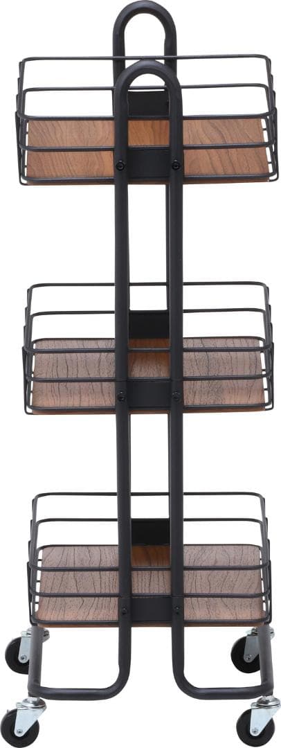 FJ WG VT　収納ワゴン　ブラック　収納ラック