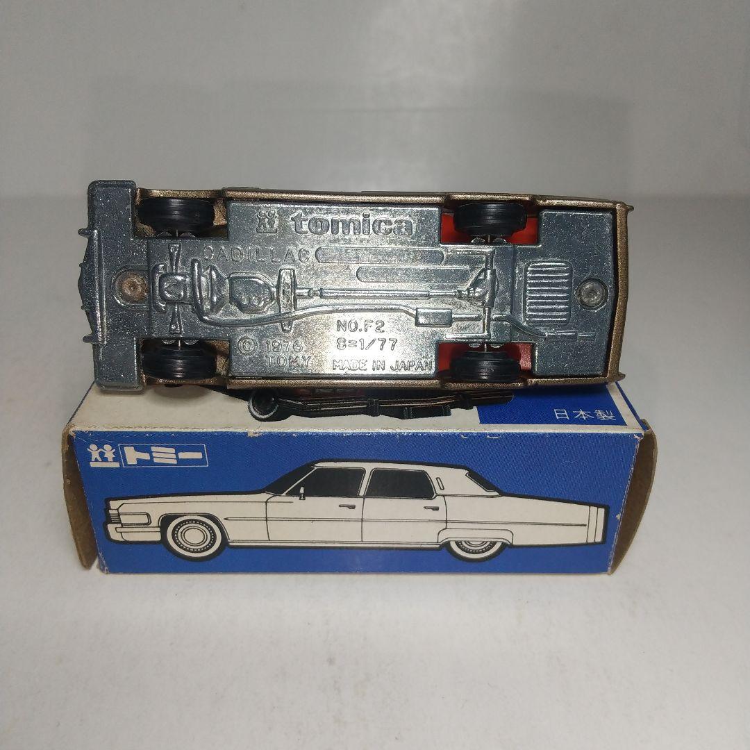 3258)トミカ 青箱 日本製 キャデラック フリートウッド ブローアム