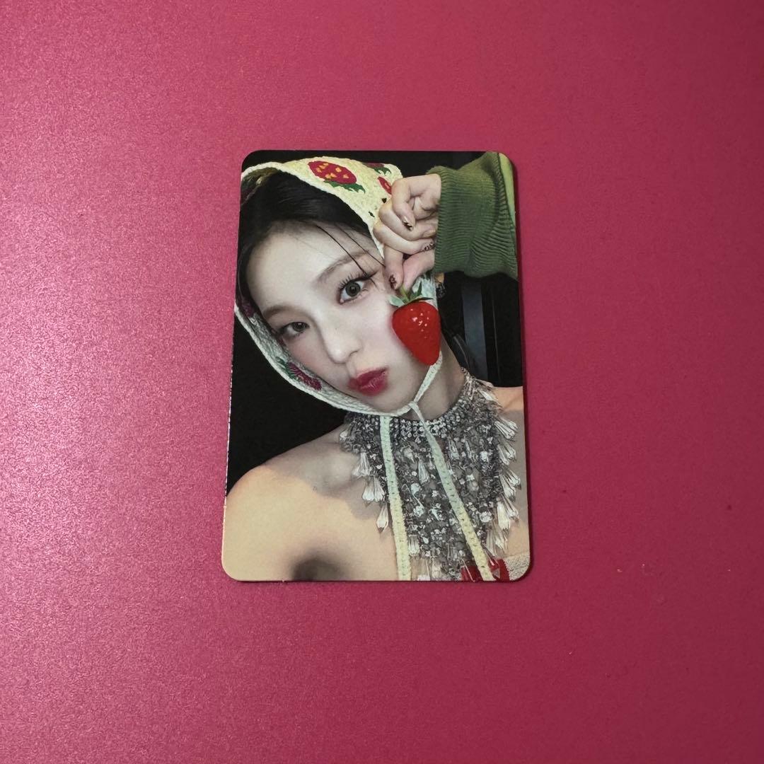 ITZY makestar 対面トレカ いちご イェジ - メルカリ