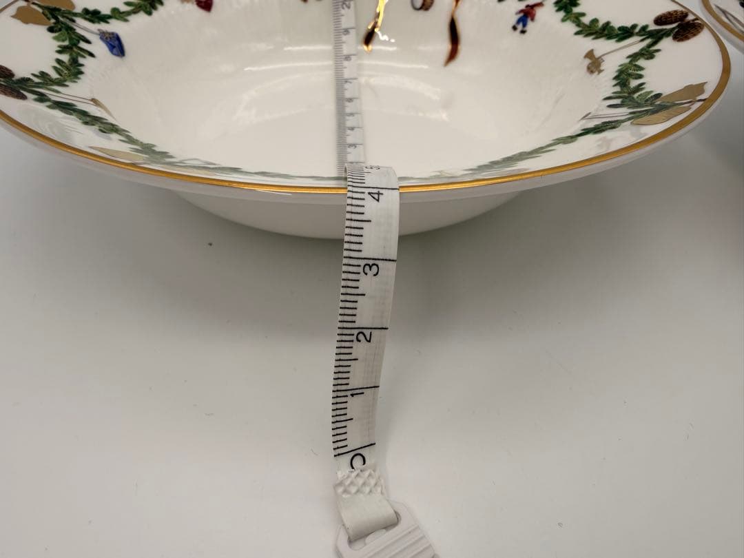 廃盤品 ロイヤルコペンハーゲン　スターフルーテッド　クリスマス　プレート皿