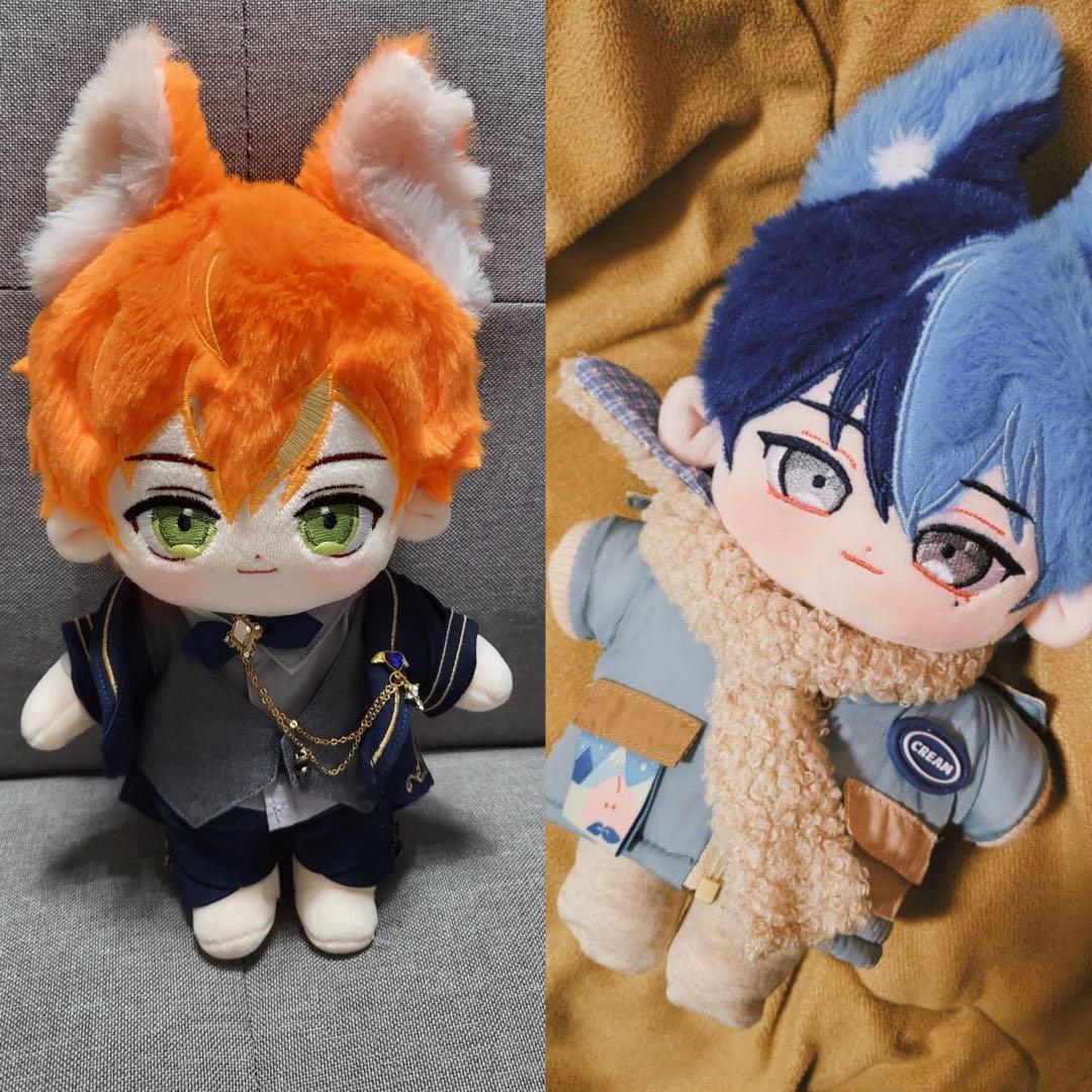 プロセカ 東雲彰人 青柳冬弥 韓国 着せ替えぬいぐるみ 20cm - メルカリ