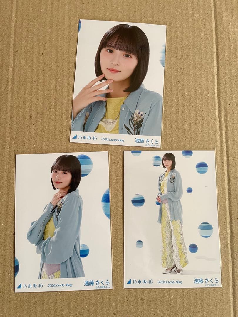 乃木坂46 生写真 Lucky Bagカレンダー衣装 遠藤さくら コンプ③ - メルカリ