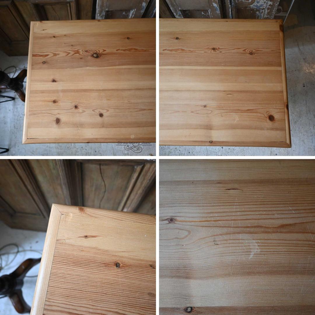 IFU-421 英国アンティーク ミシン台 デスク 勉強机 パソコン台