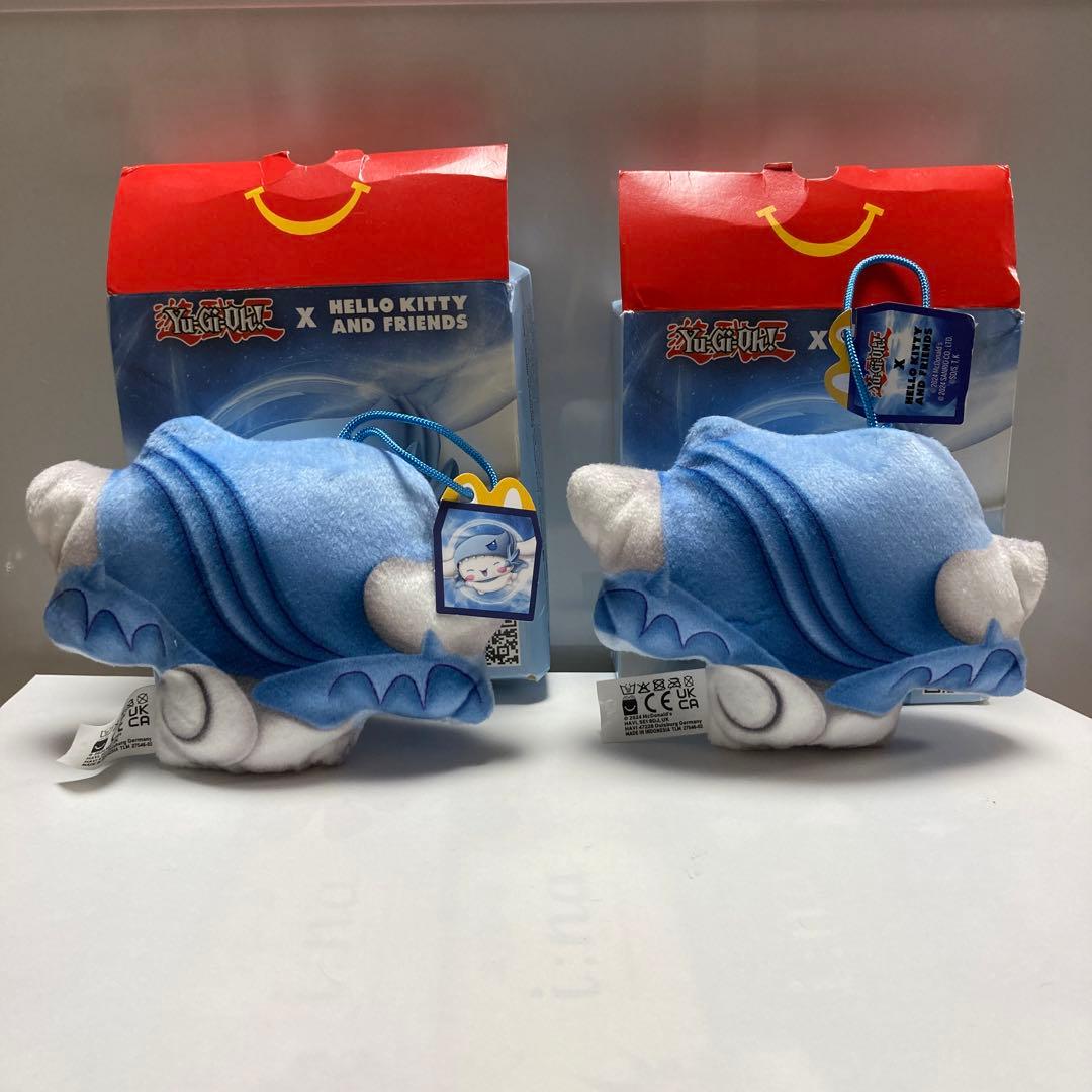 マクドナルド 遊戯王 青眼の白龍 シナモロール ぬいぐるみ 2体 - メルカリ