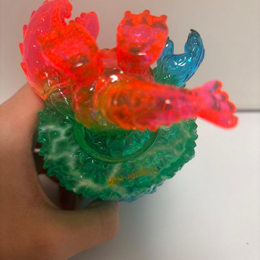 BIGLAAWX Omeow ぺインターネットコラボ　水中迷彩　ソフビ