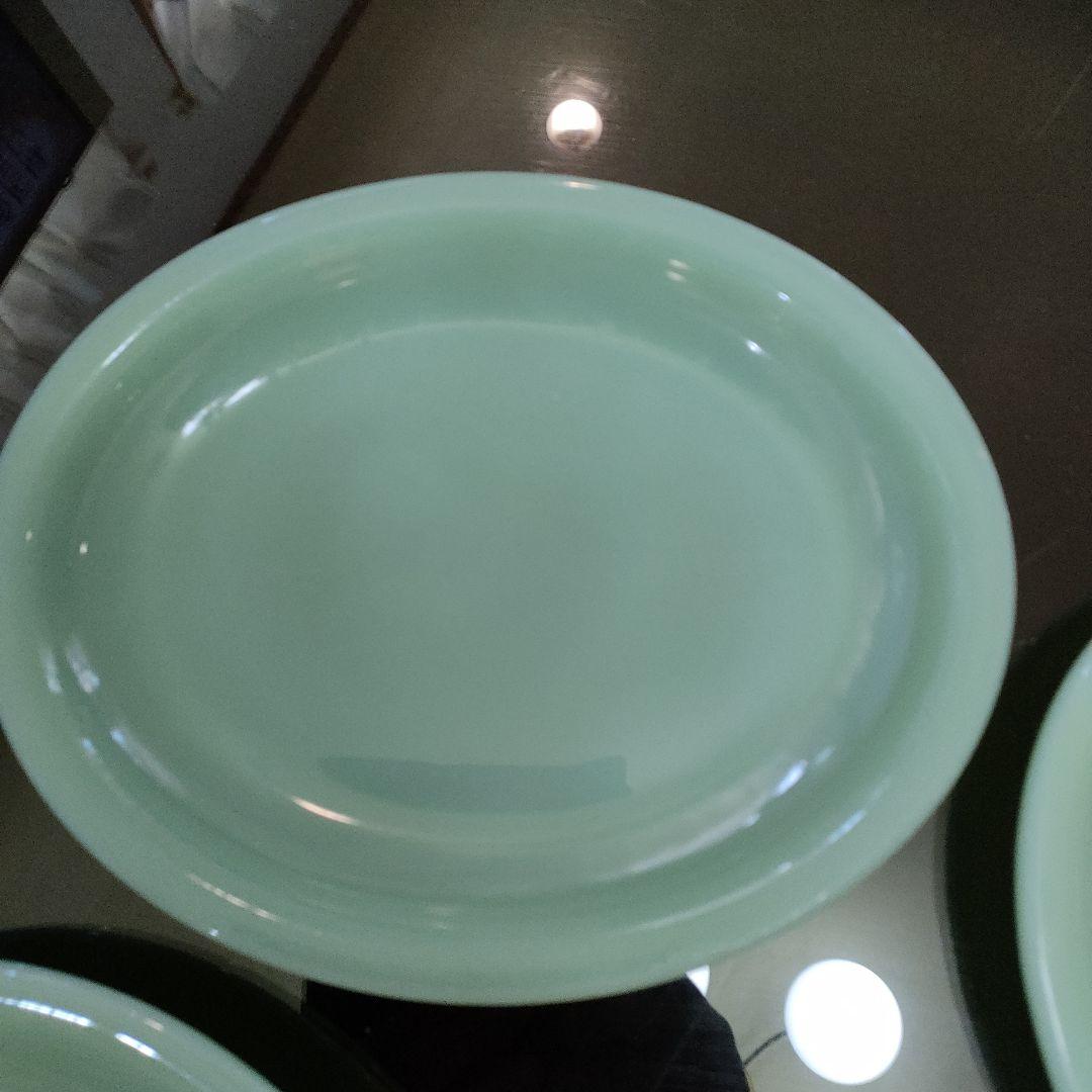 fire king ジェダイ　RWフットボールプラッター４枚